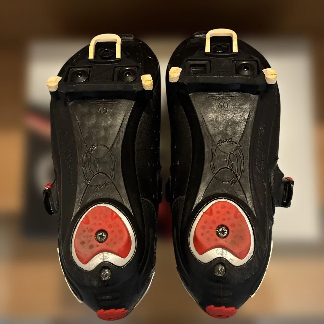 【SIDI】ロードバイク用シューズ ブラック ビンディング 靴 自転車 シディ