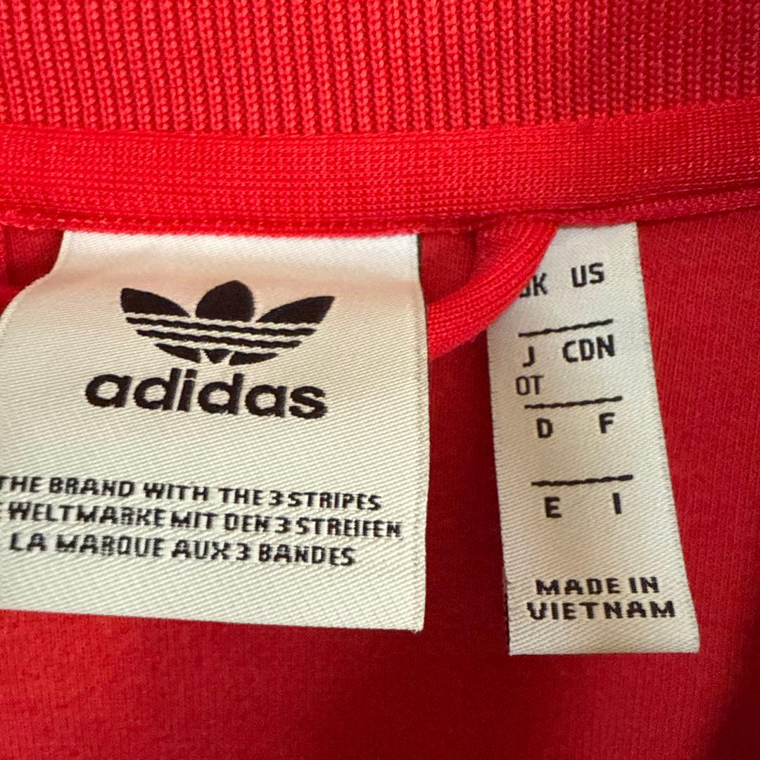 adidas 赤 ジャージジャケット OT★