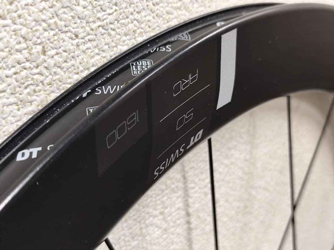 DT SWISS ARC1600 F50/R62 700c カーボンホイール