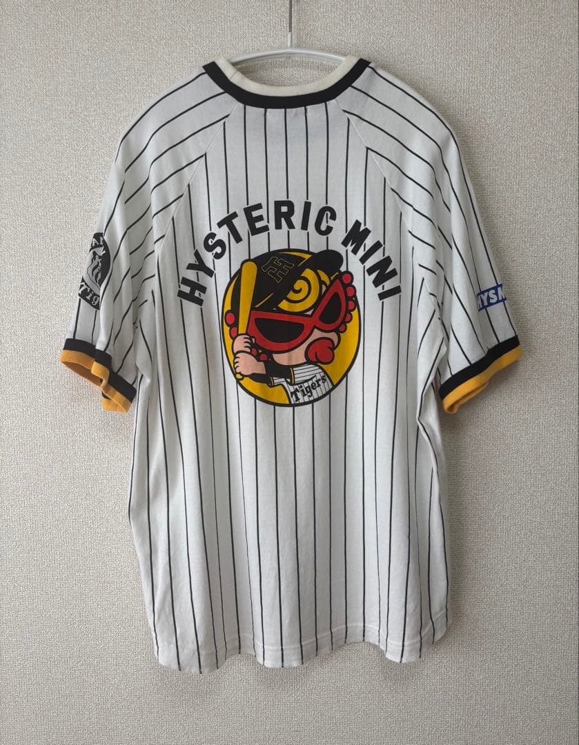 HYSTERICMINI タイガースストライプTシャツ 阪神 ユニフォーム
