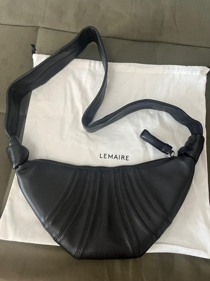 ギター lemaire croissant small bag BLACK
