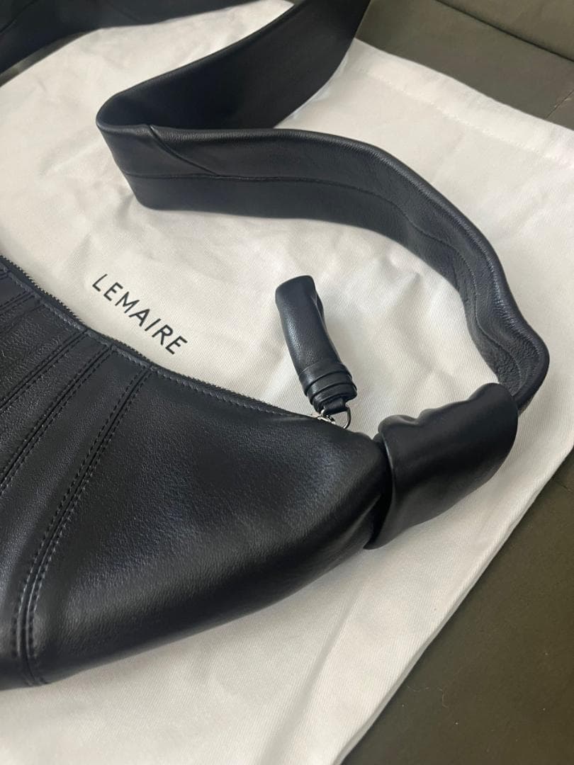 ギター lemaire croissant small bag BLACK