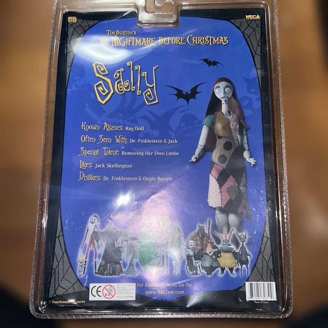 Sally フィギュア ナイトメア・ビフォア・クリスマス NECA