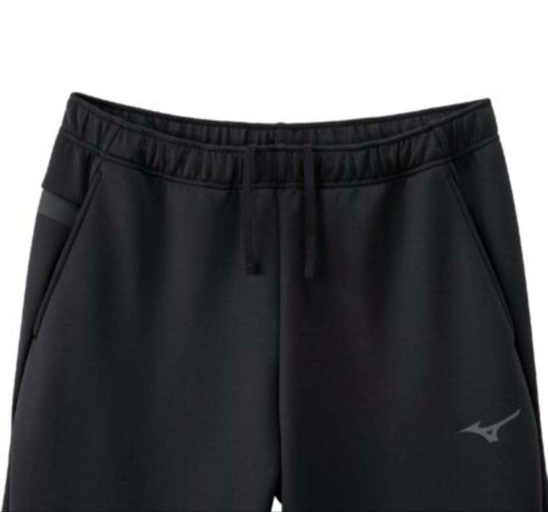 ストレッチスウェットパンツ サイズXL カラー黒 ミズノ 新品未使用タグ付き