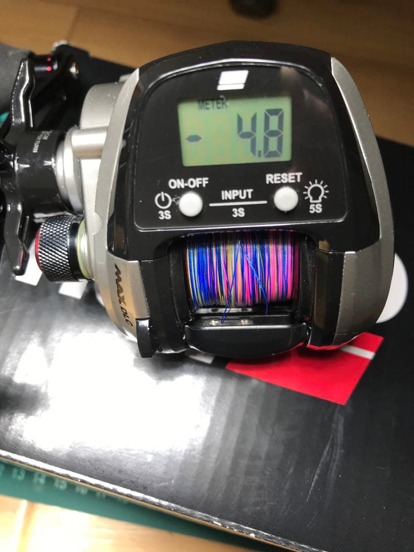 AbuGarcia MAX DLC H-Lカウンター付左巻きリール