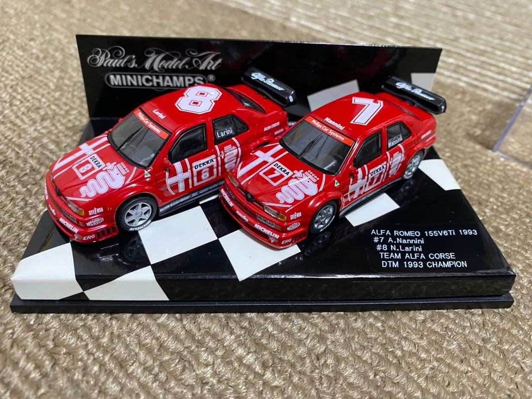 1/64 アルファロメオ155V6ti ラリーニ&ナニーニ DTM93