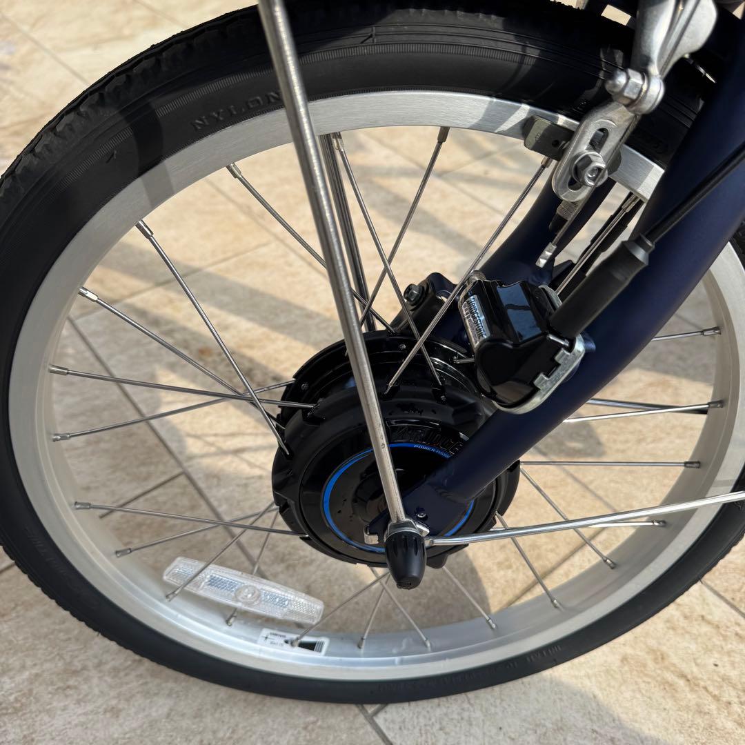 極美品　ブリヂストン 三輪　アシスト自転車　ラクットワゴン RW0B42 ブルー
