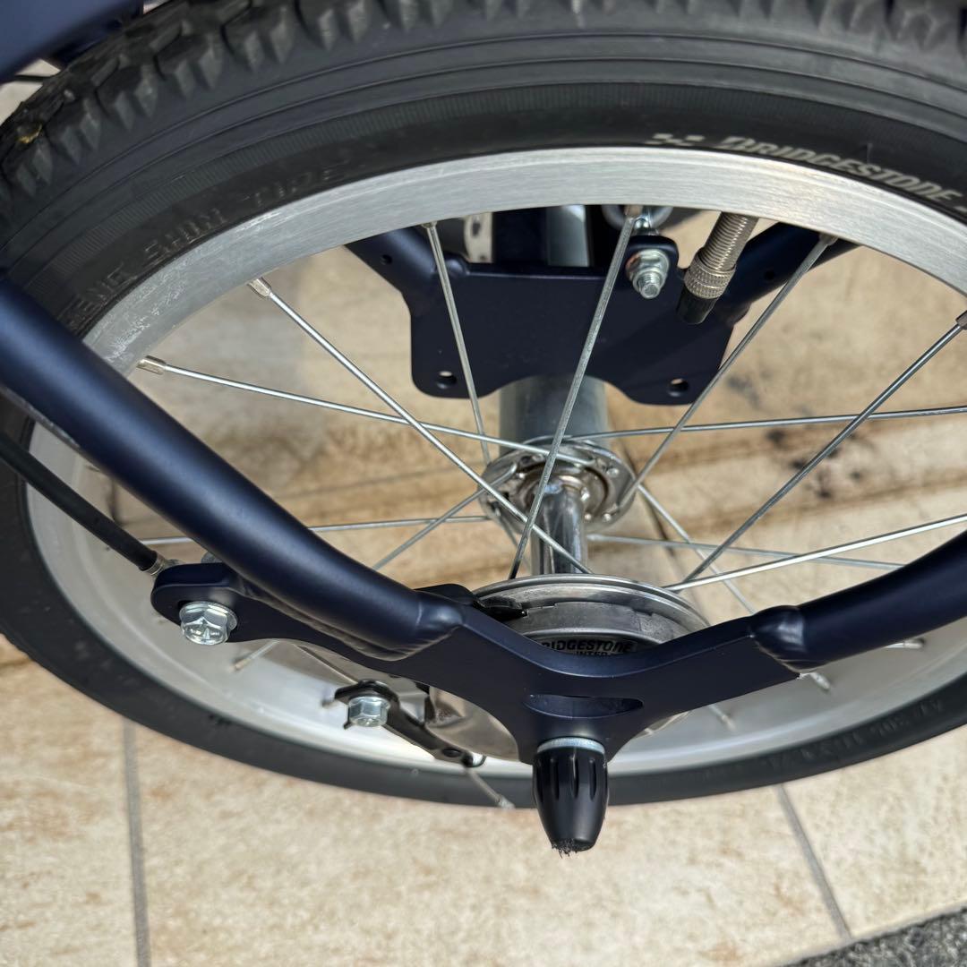 極美品　ブリヂストン 三輪　アシスト自転車　ラクットワゴン RW0B42 ブルー