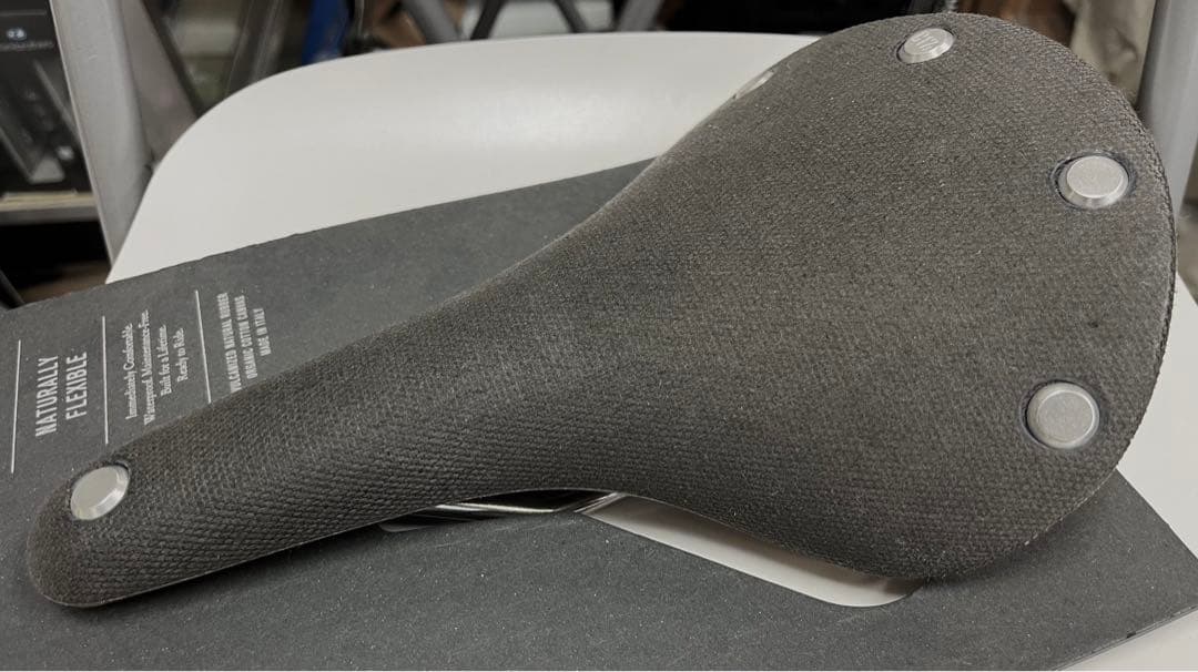 Brooks C17s Slate ブラックキャンバスサドル