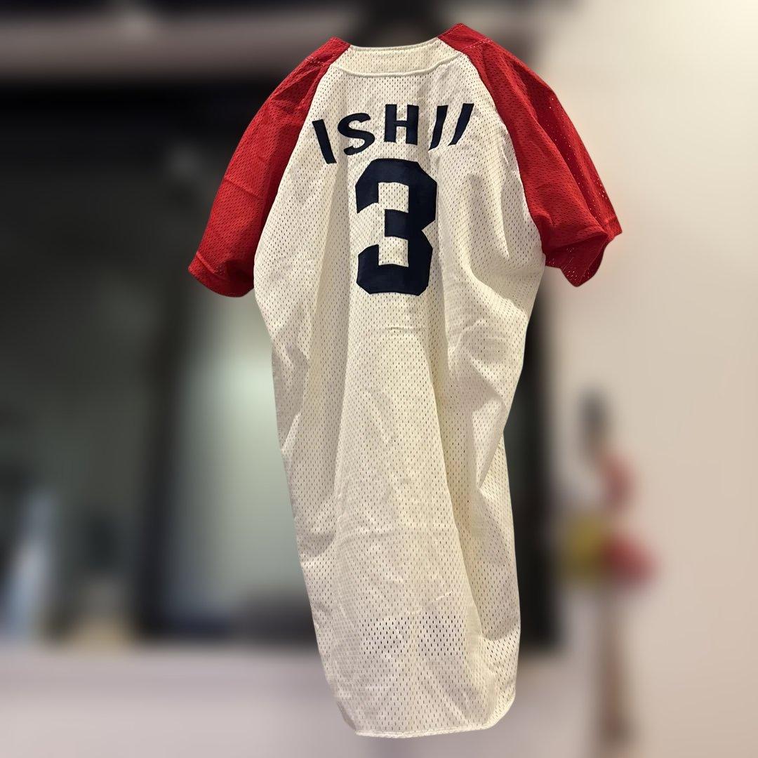 近鉄バッファローズ　石井浩郎選手ユニフォーム　ローリングス製　XOサイズ
