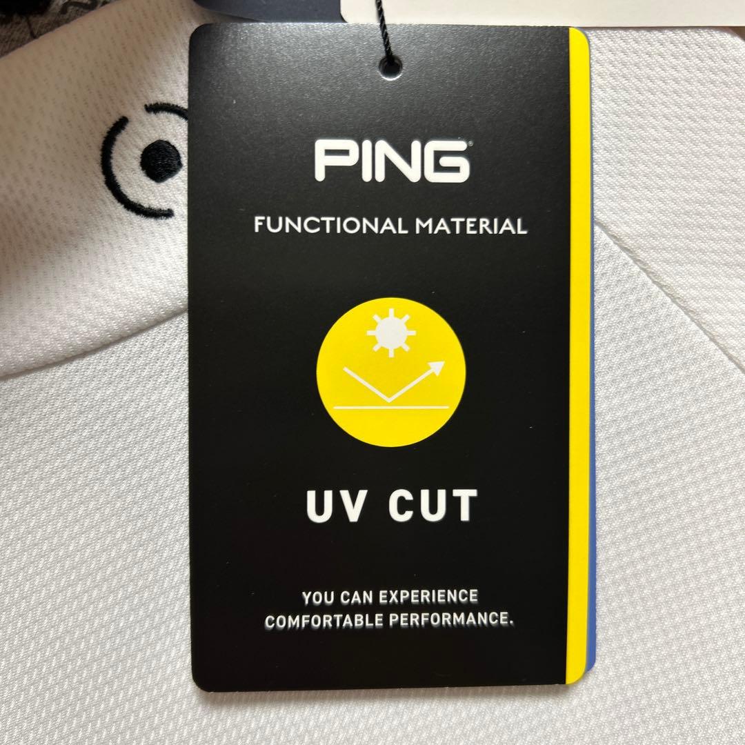 【新品】PING 長袖シャツ LL ホワイト