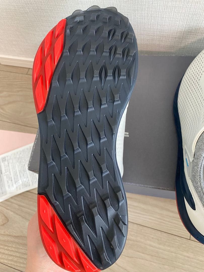 新品ecco BIOM エコー バイオム ゴルフシューズ スパイクレス ホワイト