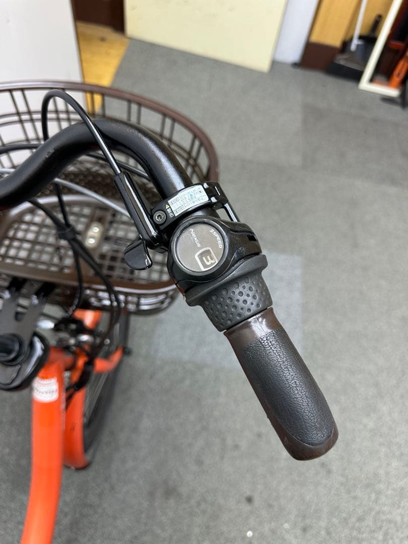 引き取り❗️チャイルドシート付き電動アシスト自転車　ヤマハパスバビー　お買い得品