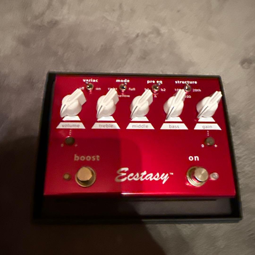 Bogner Ecstasy Red pedal ディストーション