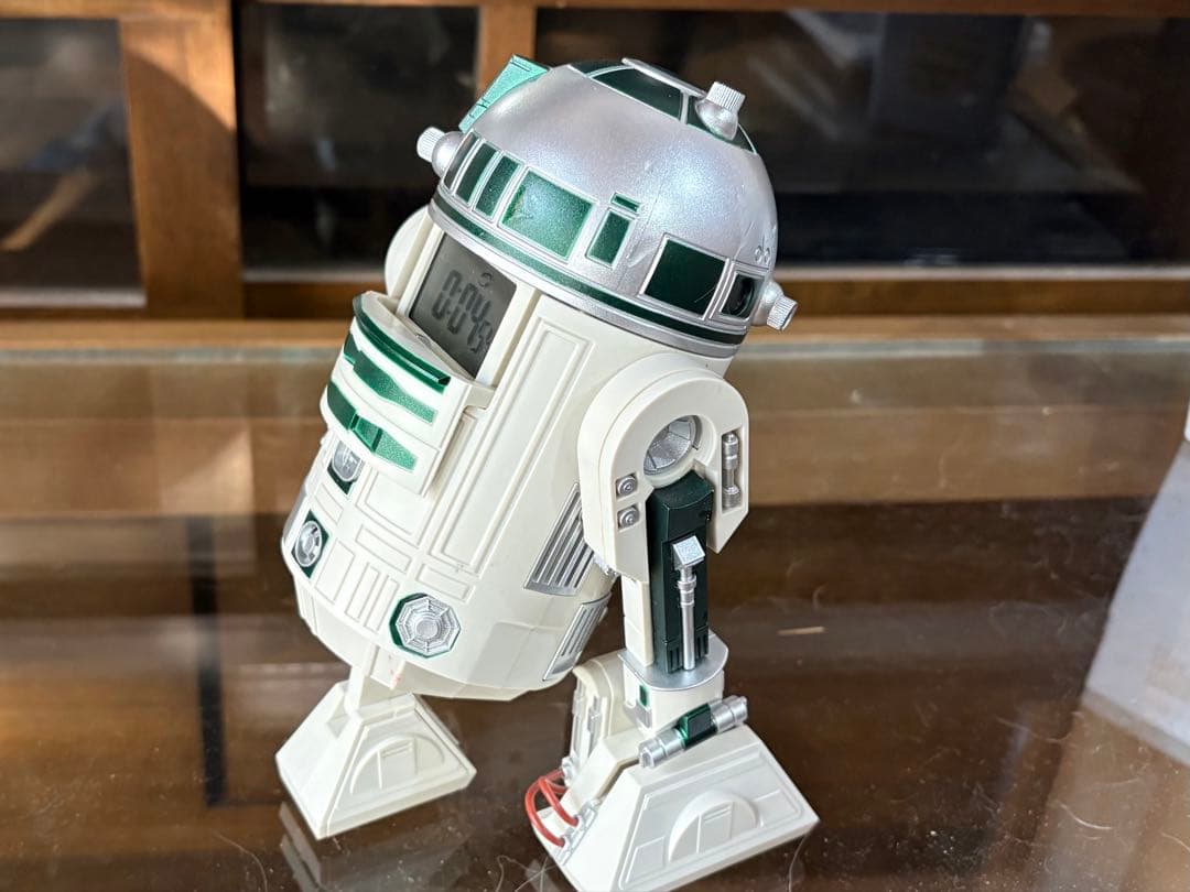 R2-D2 フィギュア グリーン シルバー