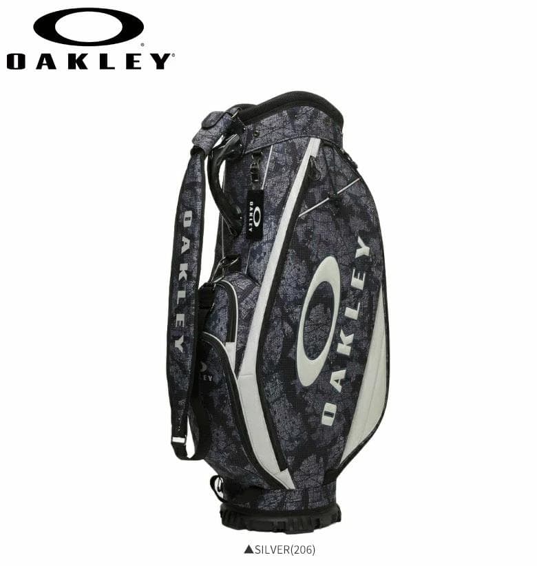 新品 オークリー OAKLEY ゴルフ キャディバッグ ブラックシルバー