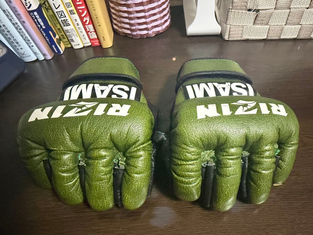 RIZIN オープンフィンガーグローブ　M