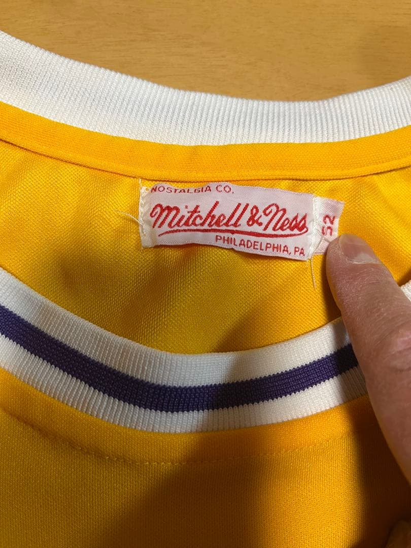 レイカーズ　LAKERS マジックジョンソン　32 ユニフォーム　サイズ52