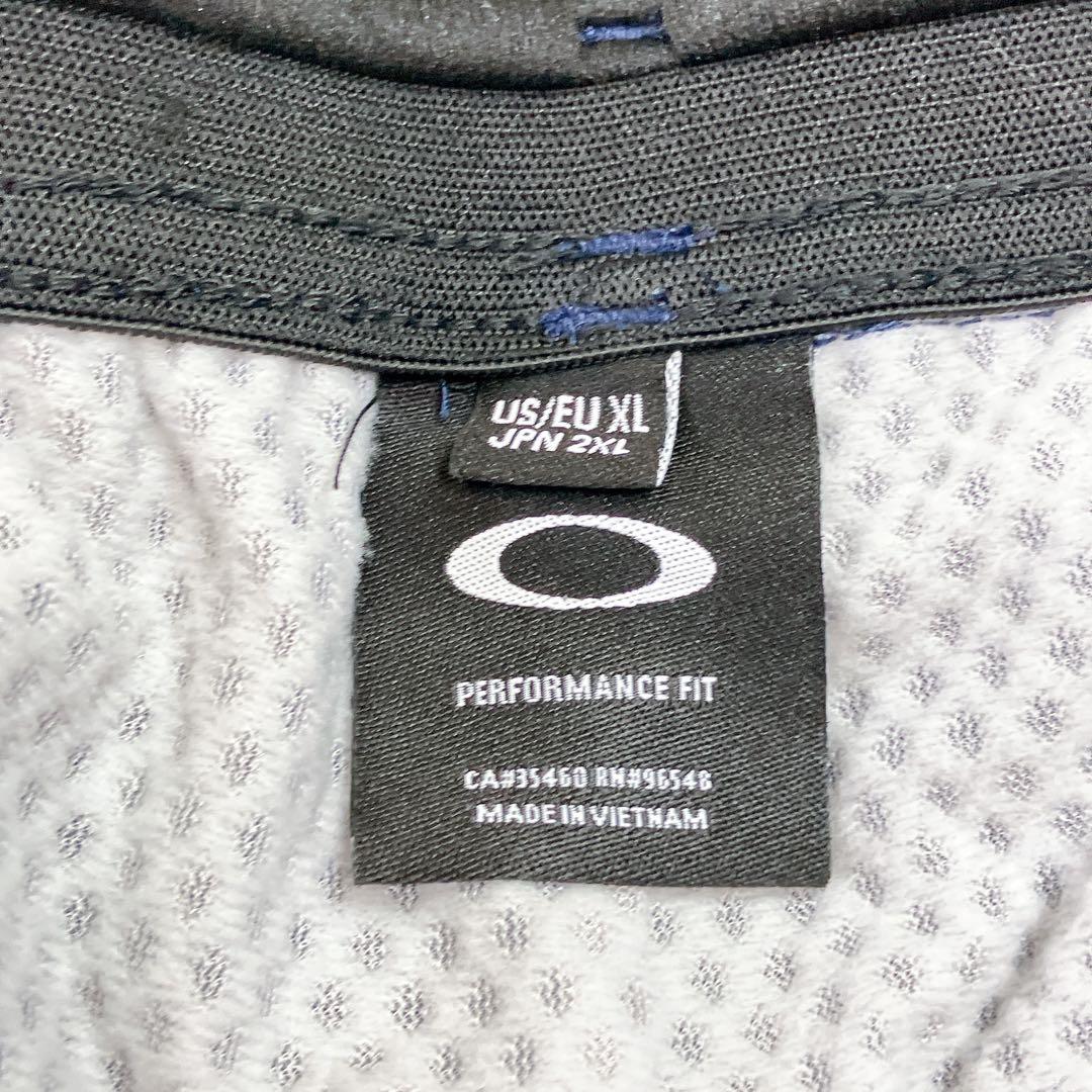 ✨大きめ2XL✨OAKLEY オークリー　セットアップ上下　ビッグロゴ　秋冬　紺