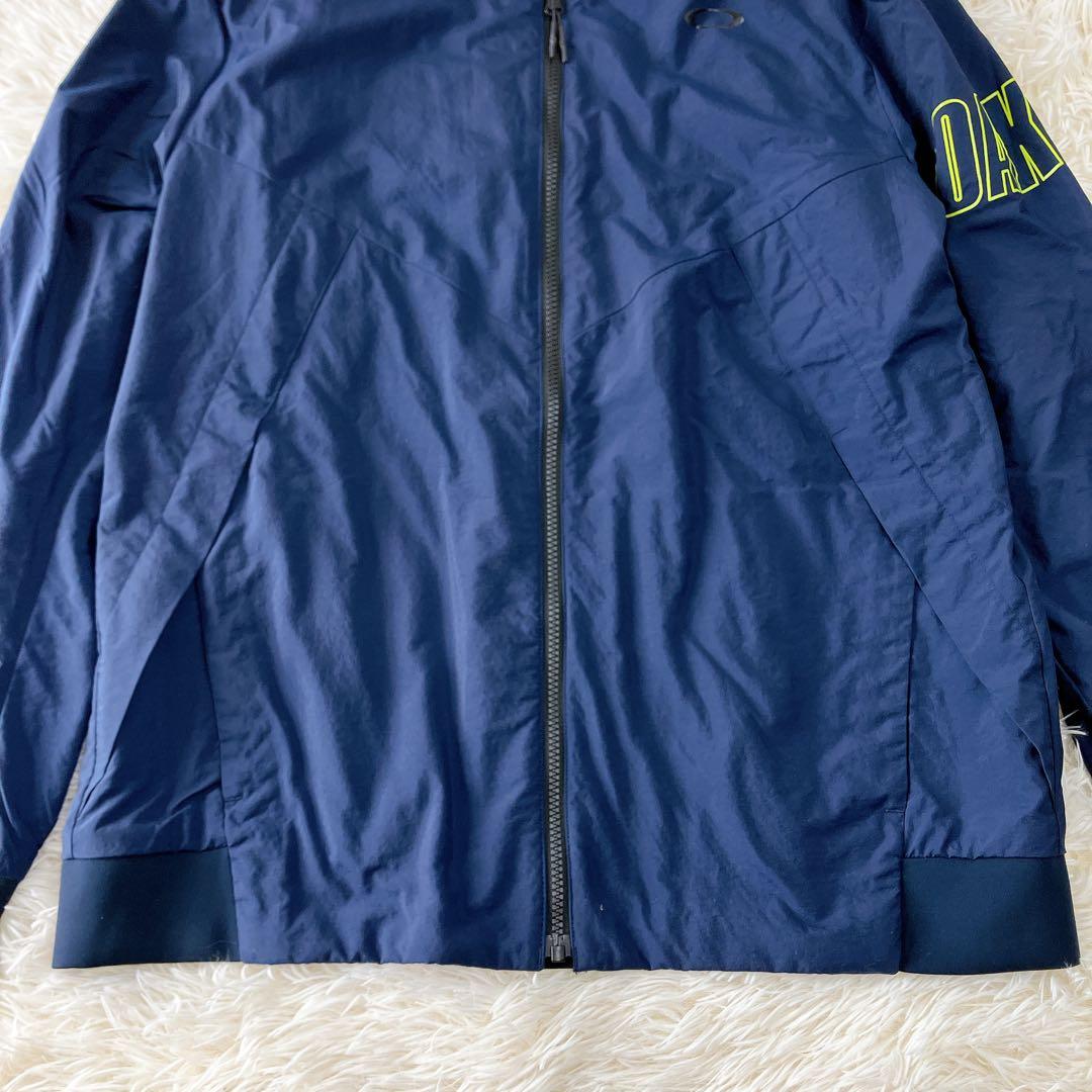 ✨大きめ2XL✨OAKLEY オークリー　セットアップ上下　ビッグロゴ　秋冬　紺