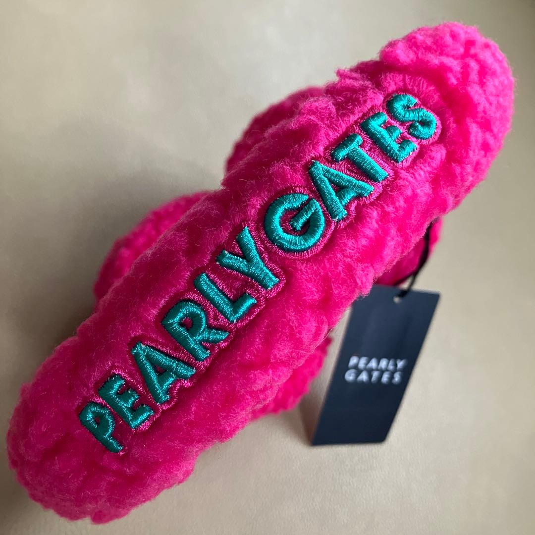 【未着用】 PEARLY GATES ボアフリース イヤーマフ タグ付き