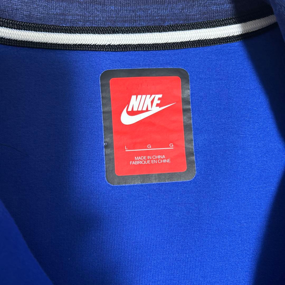 NIKE テックフリースセットアップネイビー 希少赤タグＬサイズ