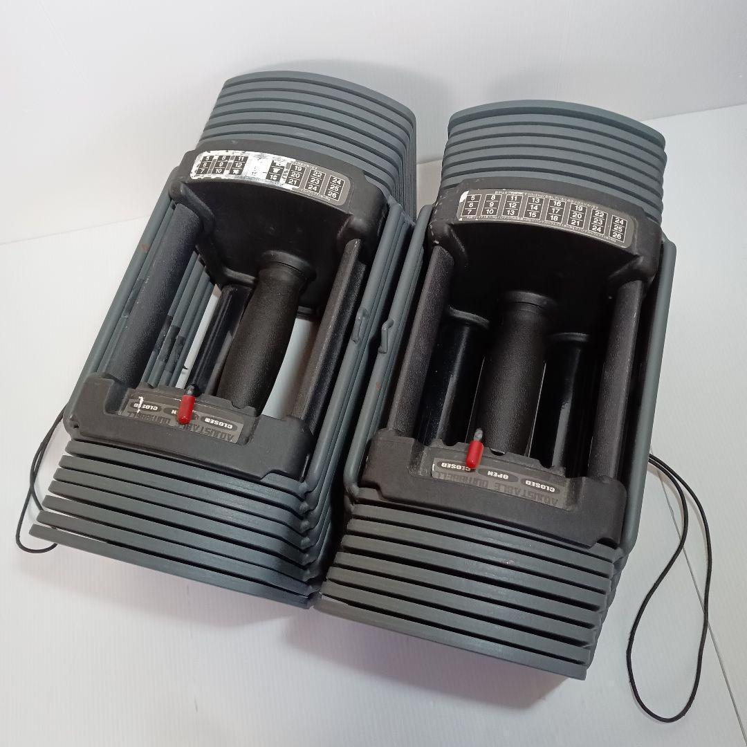ADJUSTABLE DUMBBELL 26kg 可変式ダンベル ２個セット②