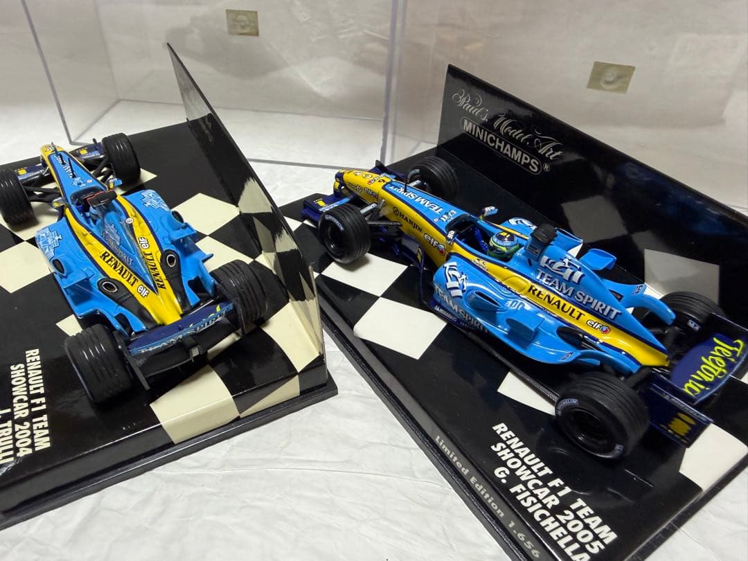 ミニチャンプス　ルノーF1 2005 フィジケラ　他未使用　2台
