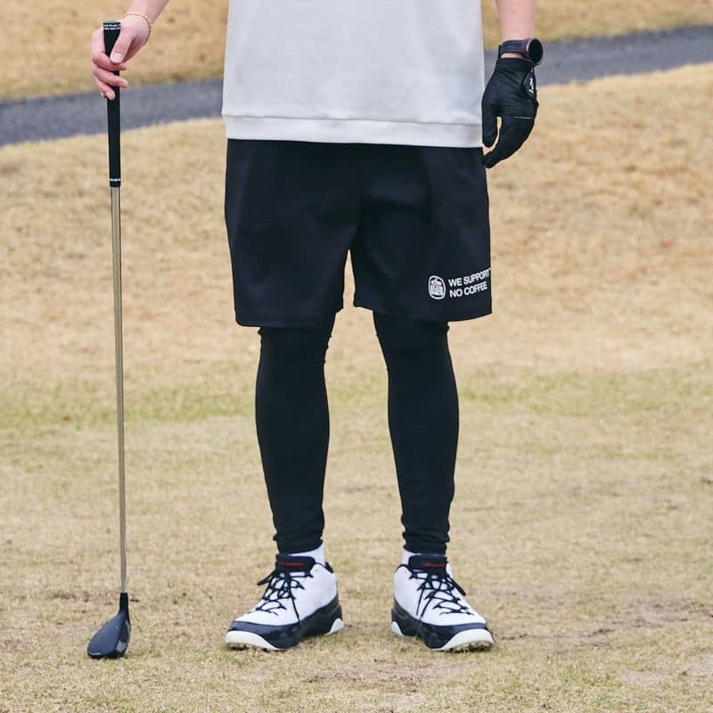 【M】NO COFFEE × CLUBHAUS NYLON SHORT PANT