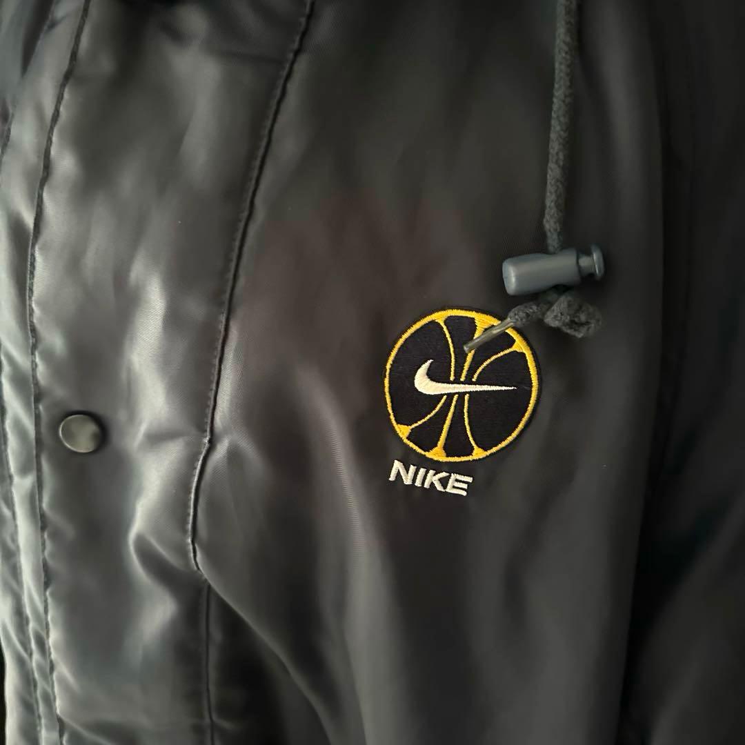 NIKE【90S】【バスケット】ネイビーグランドコート　ベンチコート　M