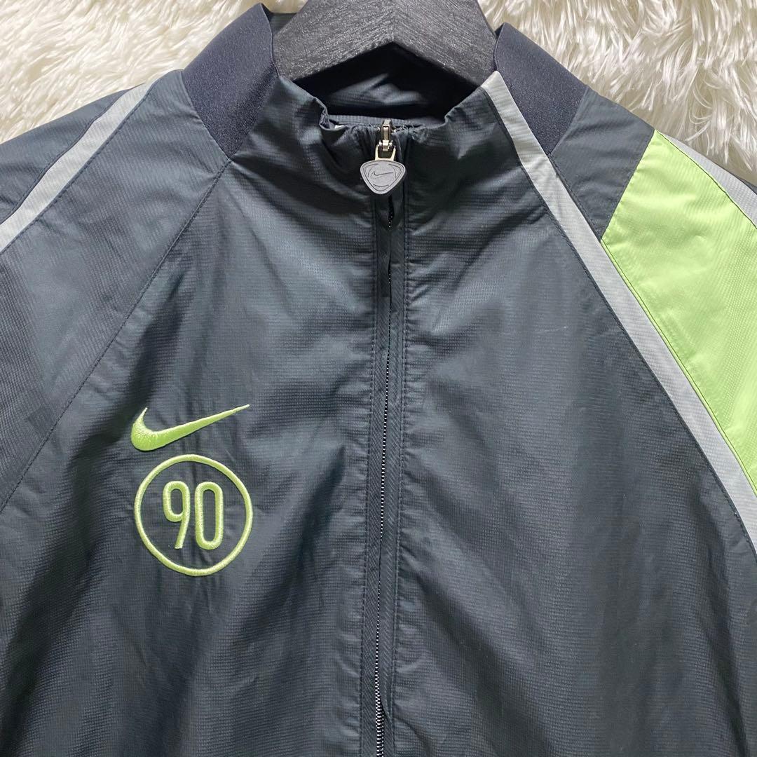 00’s NIKE TOTAL 90 フルジップ ジャケット　ブラック　パレス