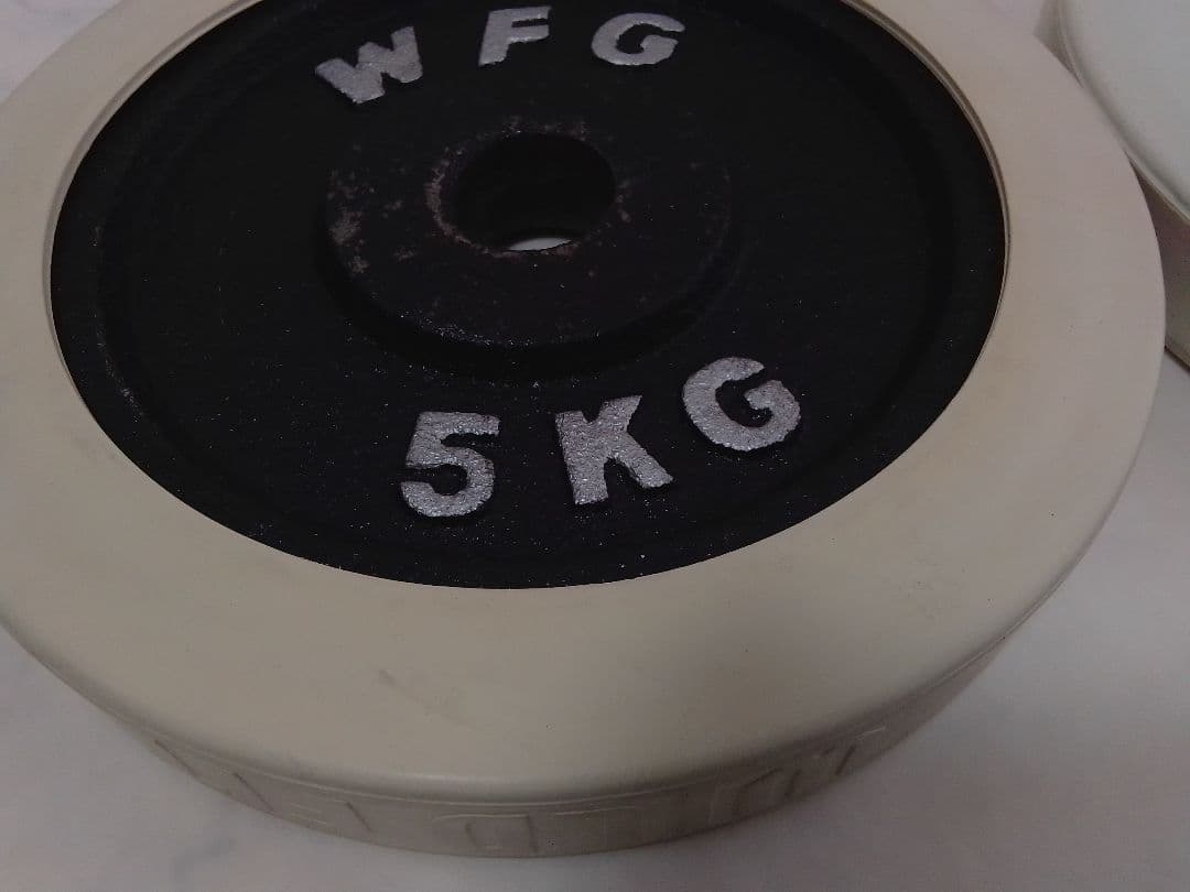 WFG ワイルドフィット ラバー付 ダンベル 5kg×4=20kg 28mm径