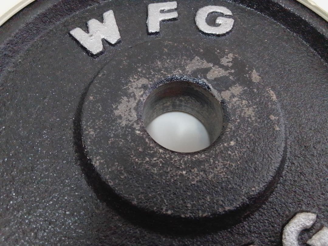 WFG ワイルドフィット ラバー付 ダンベル 5kg×4=20kg 28mm径