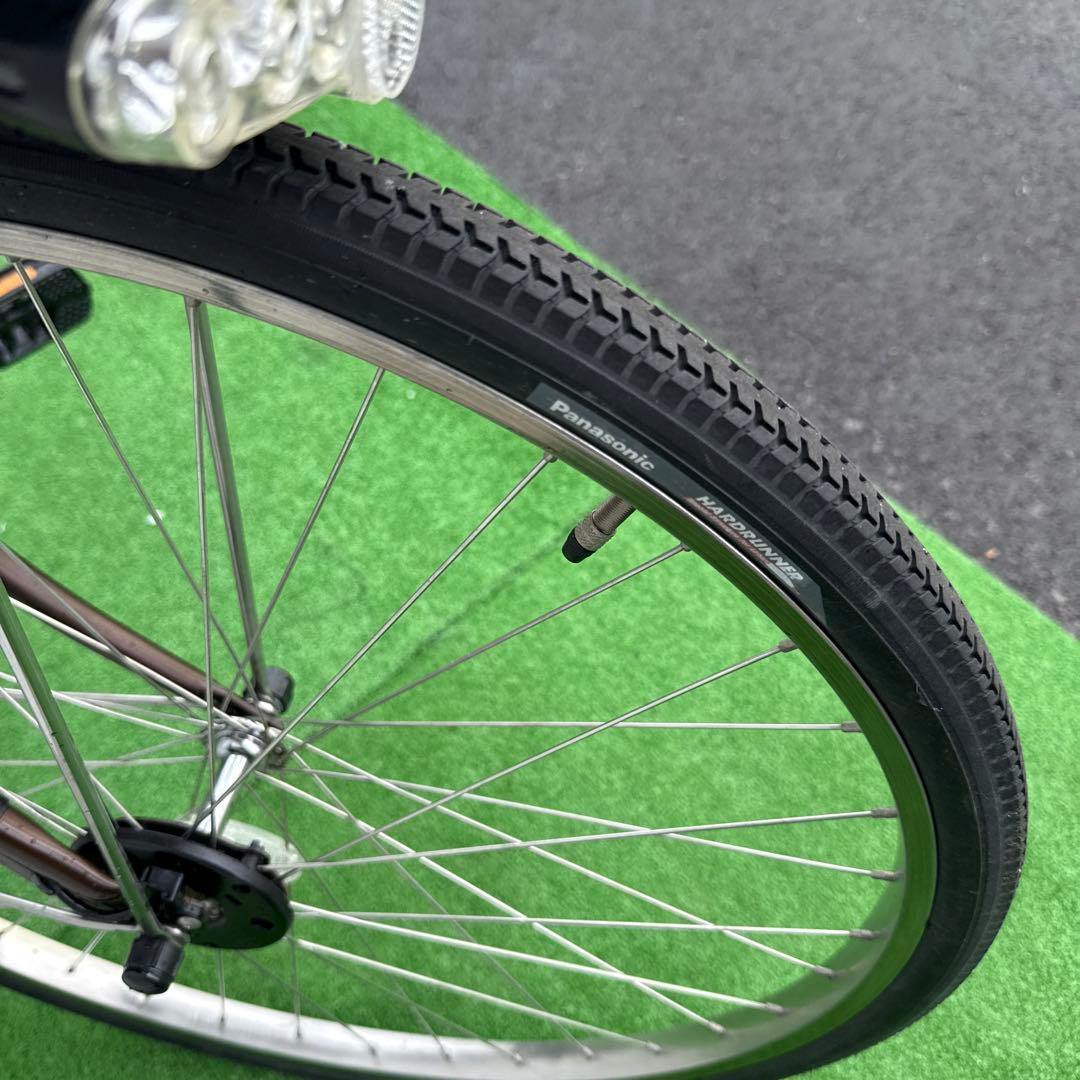 Panasonicパナソニック電動アシスト自転車26インチ ブラウン 美品