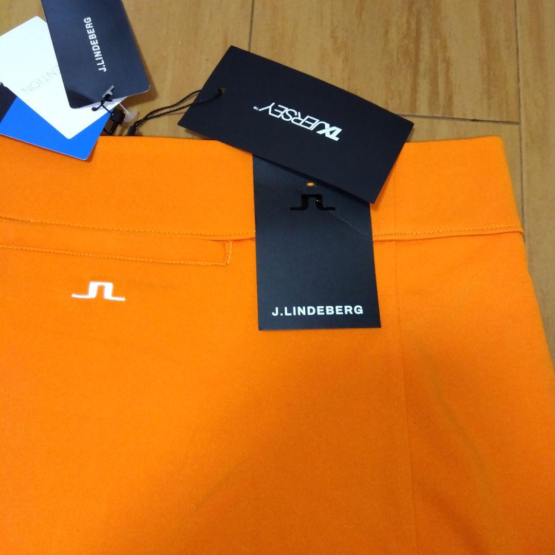 J.Lindeberg オレンジ スカート サイズ【４０・М】新品未使用