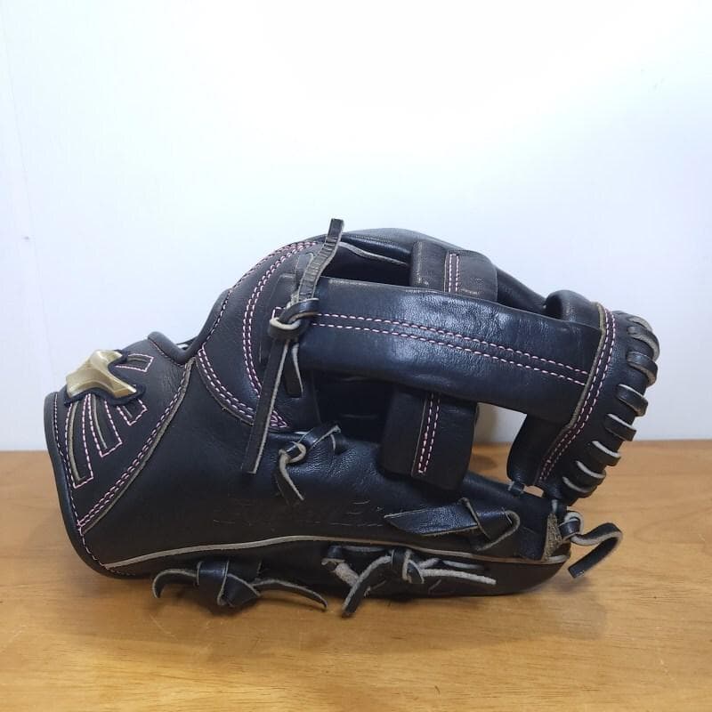 ミズノ 菊池涼介モデル グローバルエリート 小指二本 良品 内野用 軟式グローブ