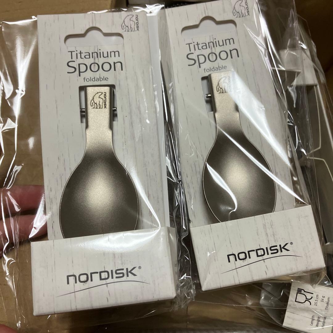 nordisk チタンマグとカトラリーセット