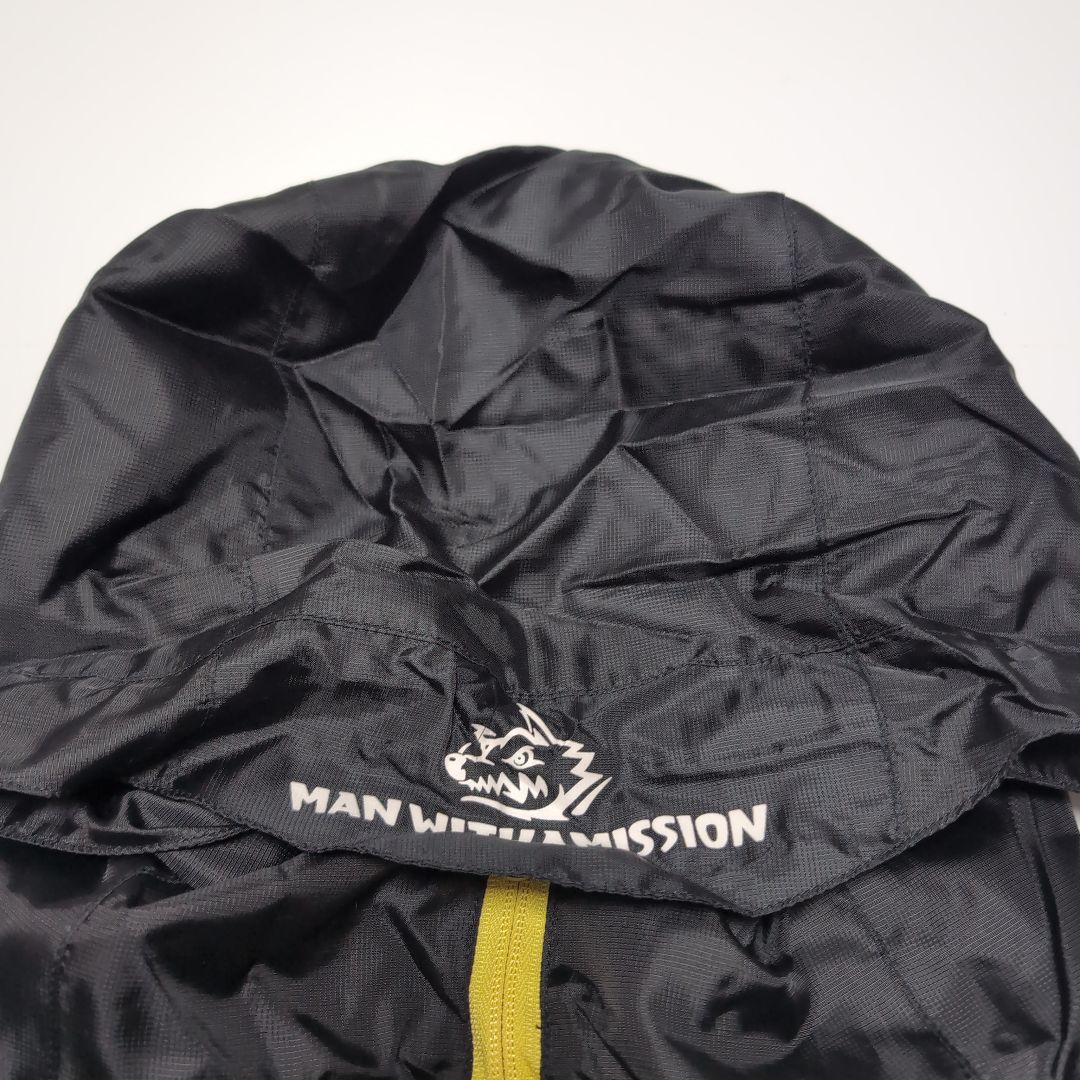 極美品　MAN WITH A MISSION　ナイロンジャケット　ジップパーカー