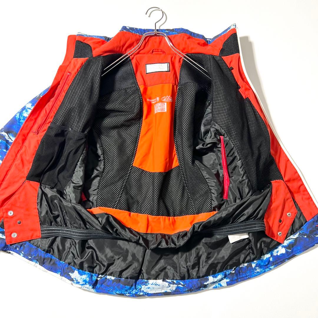 3391【美品】フェニックス　スキーウェア 上下セット デモチームプロ　青　白