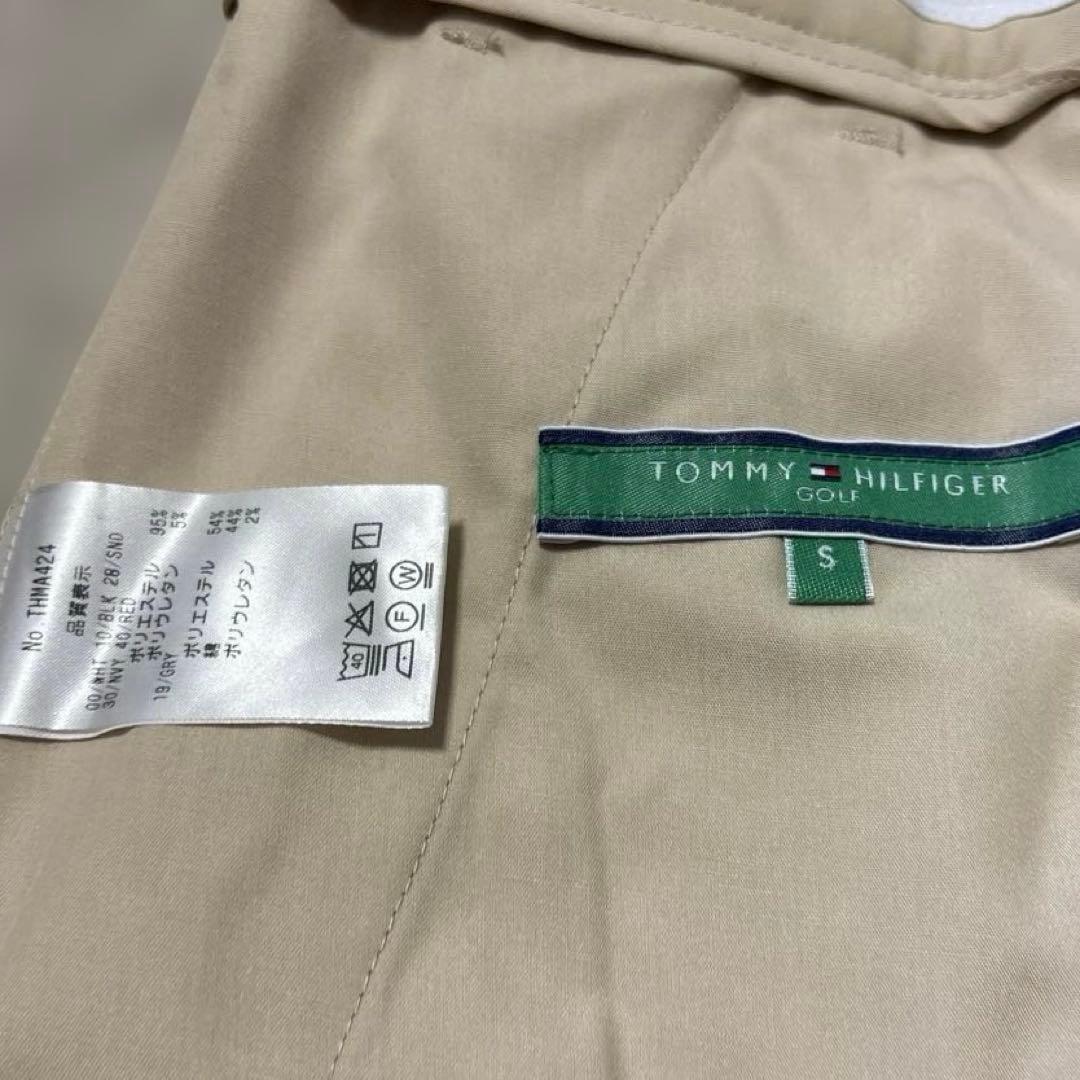 美品☆ HILFIGETメンズ　ゴルフパンツ　ベージュ　S