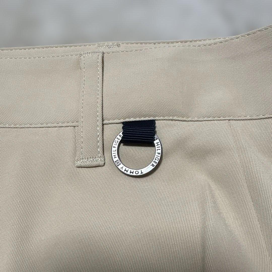 美品☆ HILFIGETメンズ　ゴルフパンツ　ベージュ　S
