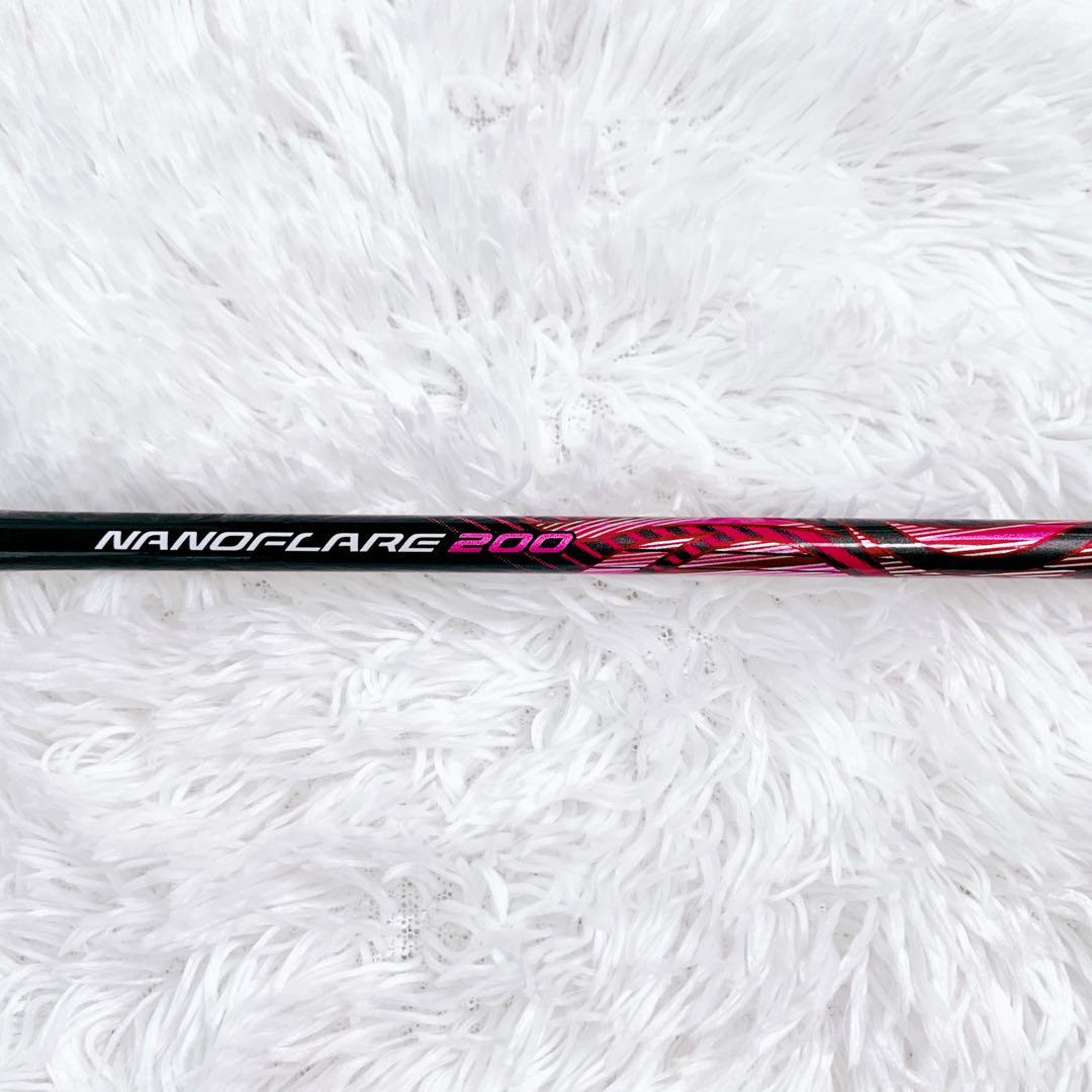 【美品】YONEXヨネックス ナノフレア200 バドミントンラケット