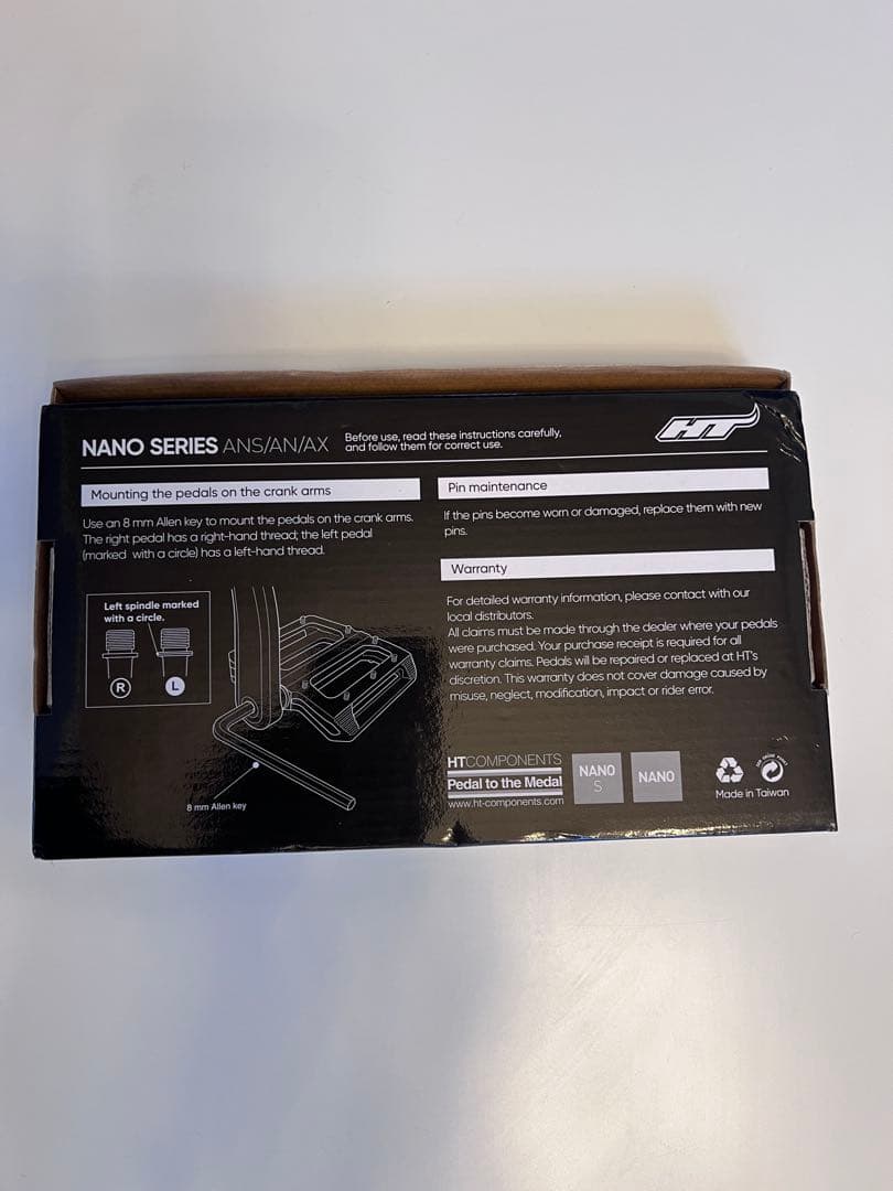 HT Components Ans10 Supremeフラットペダル