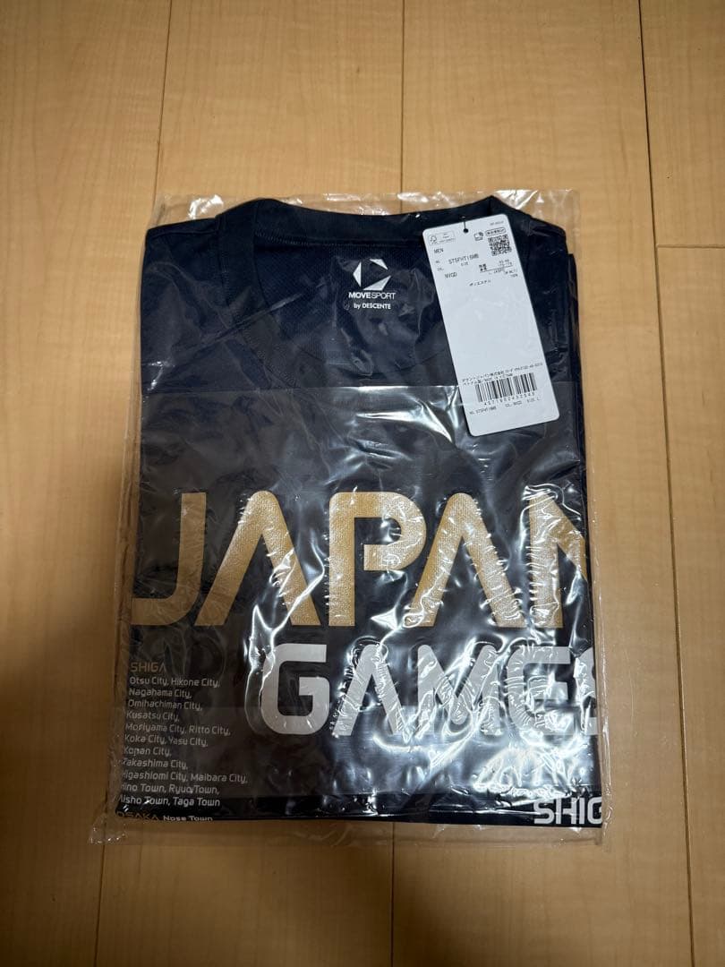 デサント　国体限定Tシャツ ネイビー