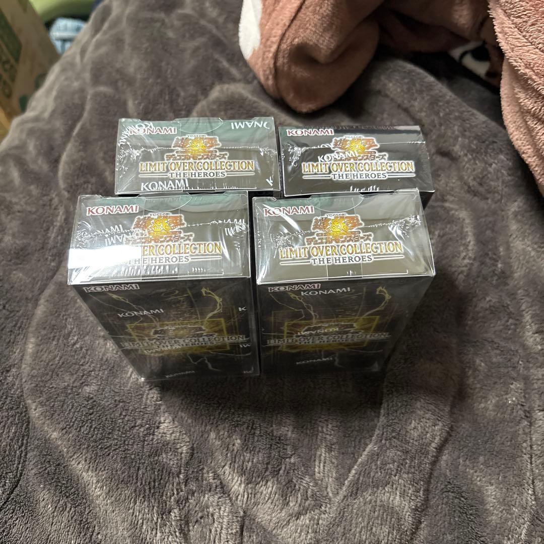遊戯王　リミットオーバーコレクション　4BOX