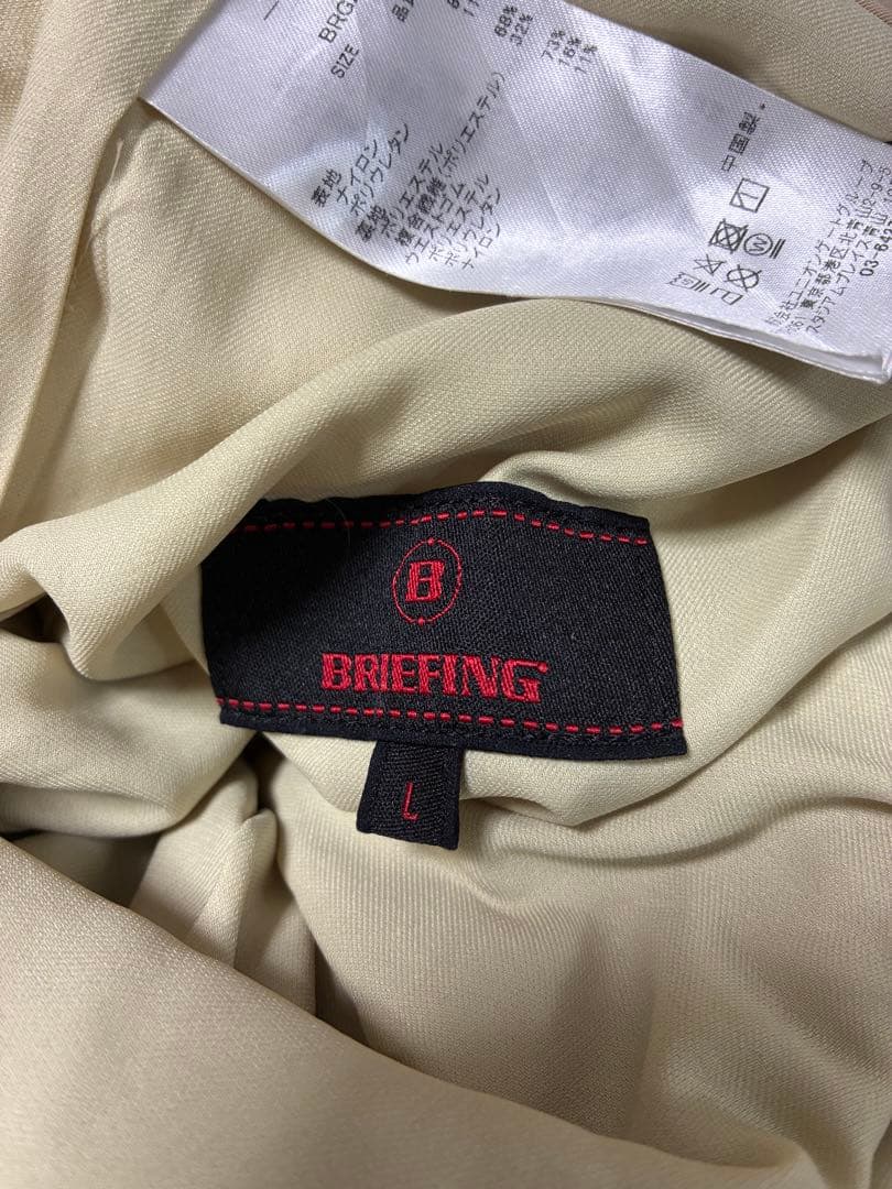 BRIEFING (ブリーフィング)◆ベージュ ショートパンツ◆サイズＬ