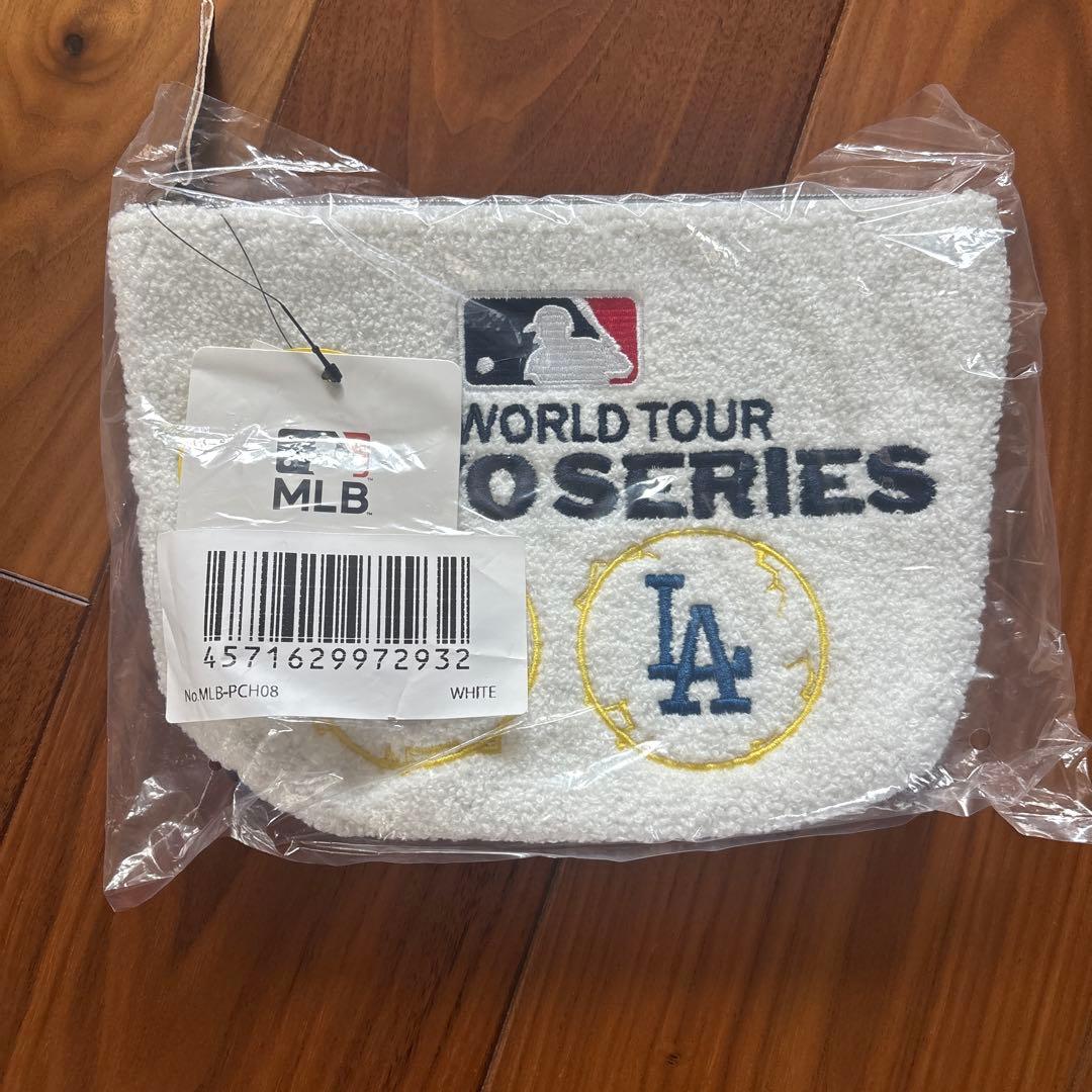 【新品未使用】MLB 東京シリーズ グッズセット キャンバストートバッグ&ポーチ