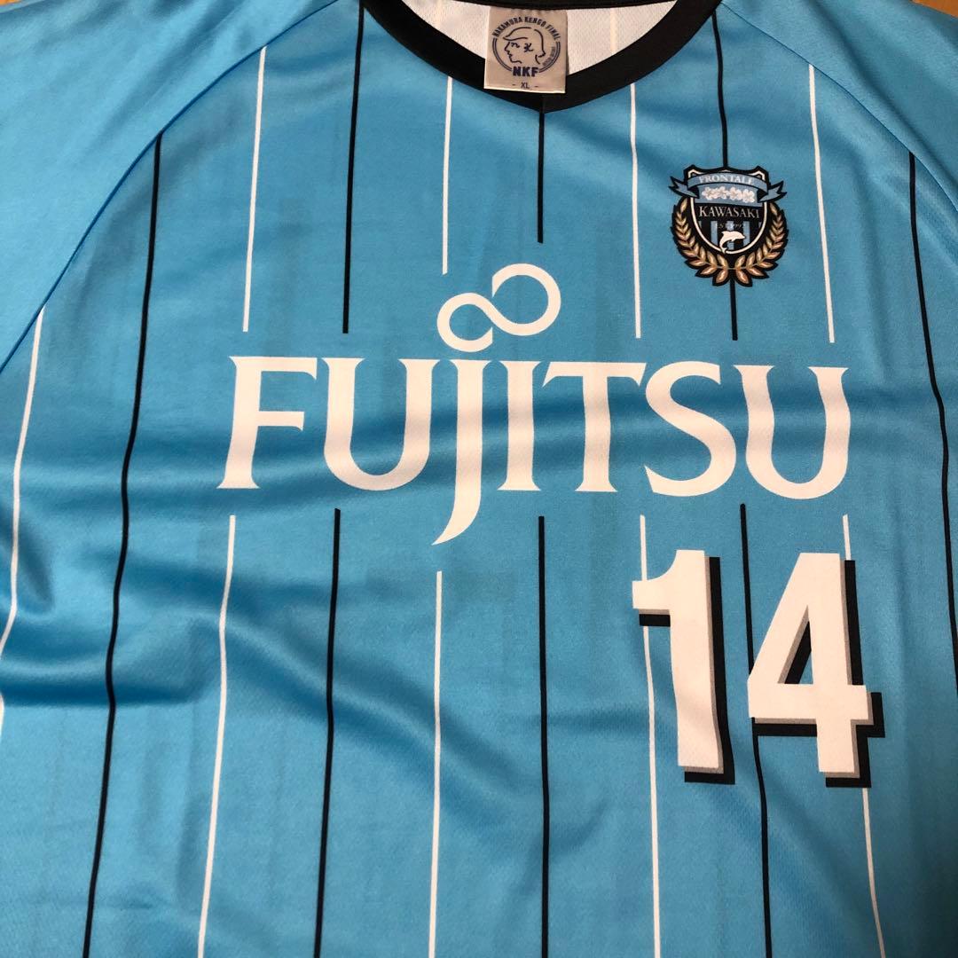 川崎フロンターレ サッカーシャツ 14番 XL 限定