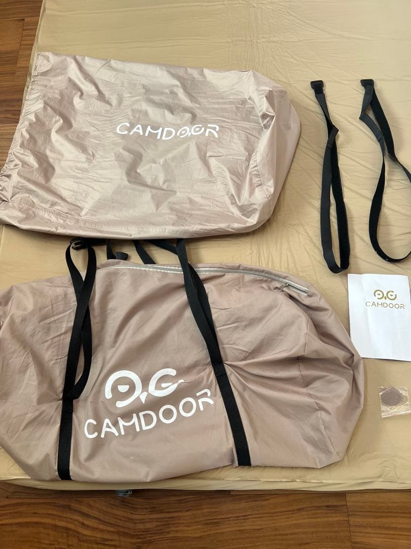 CAMDOOR インフレーターマット　ダブル　厚み10cm