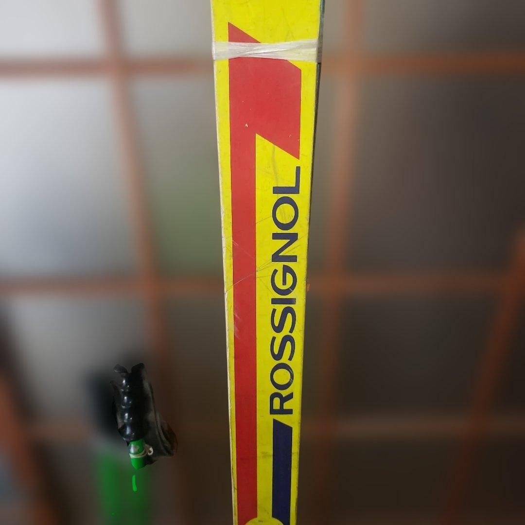 ROSSIGNOL スキー板 ビンディング付き(中古品)